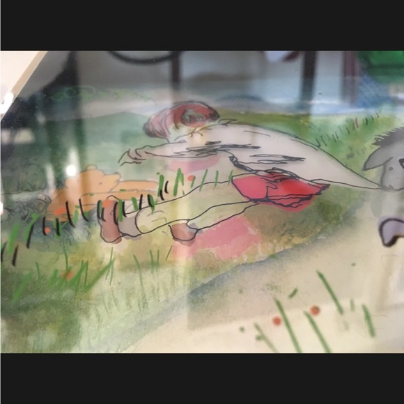 DISNEY WINNIE THE POOH JEAN PIERRE WEILL 3D ART Vitreograph RARE Numbered/signed - Picture 2 of 8